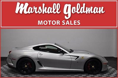 Ferrari : 599 Base Coupe 2-Door 2011 ferrari 599 gto argento nurburgring with red 1 of 599 made 3800 miles