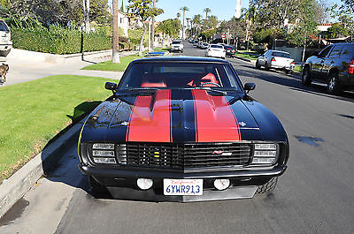 Chevrolet : Camaro RS/SS 1969 camaro pro touring rs ss 738 horsepower black w red stripes
