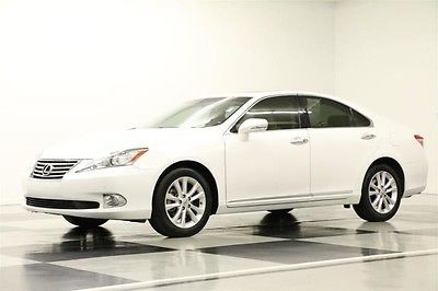 Lexus : ES Sunroof Navigation Leather Starfire Pearl GPS Heated Cooled Rear Camera Push Start 11 12 13 1 Owner Nav Used Memory White