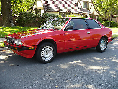 Maserati : Other Red Gorgeous Rust Free Maserati Bi-Turbo  Bright Red  49,000 Original Miles MUST SEE