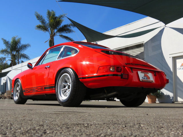 Porsche : 911 ST R RS RSR 1971 porsche 911 st r rs tangerine tribute w 3.2 l engine 5 k miles since build
