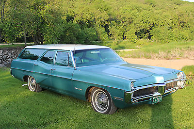 Pontiac : Catalina Wagon 1967 pontiac catalina station wagon safari 67 400 posi ti cdi 4 bbl survivor
