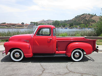 Chevrolet : Other Pickups deluxe 5 window cab 1951 chevy 3100 pickup deluxe 5 window cab all original restored beauty