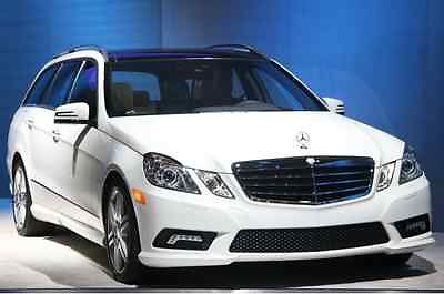 Mercedes-Benz : E-Class SPORT & PREMIUM PACKAGES 2011 mercedes benz e 350 4 matic awd wagon arctic white