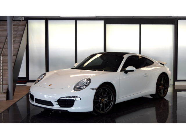 Porsche : 911 2dr Cpe Carr 2014 porsche 911 carrera pdk sport design wheels glass roof nav a c heated seats
