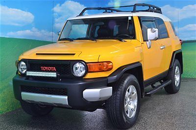 Toyota : FJ Cruiser 4WD 4dr Automatic Automatic AWD Roof Rack Carfax certified, Local trade, TN truck