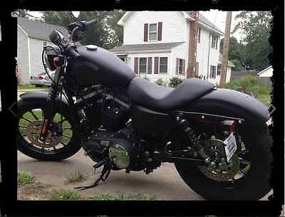 Harley-Davidson : Sportster 2013 harley davidson xl 883 n iron 883 black denim excellent condition