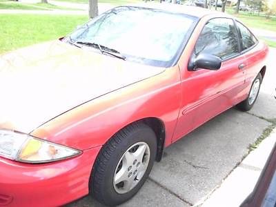 Chevrolet : Cavalier LS BRIGHT RED 2 DOOR SEDAN PRE-OWNED 4 CYLINDER AUTOMATIC GAS