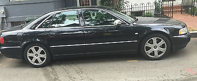 Audi : S8 Base Sedan 4-Door 2001 black 360 hp a lookalike star of the movie ronin