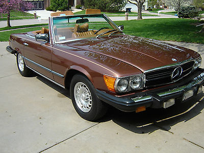 Mercedes-Benz : SL-Class standard original 450 SL trim 1979 mercedes benz 450 sl 34 500 miles milan brown metallic w bamboo interior