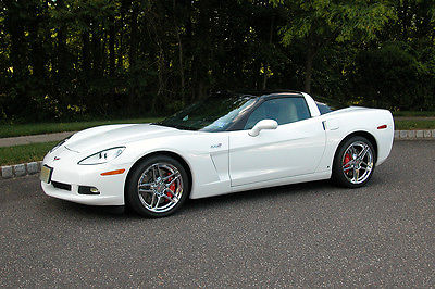 Chevrolet : Corvette 3LT 2007 chevrolet corvette 6.0 l coupe 3 lt white cashmere z 06 big brake package more