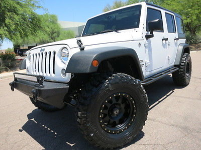 Jeep : Wrangler Sport 4dr Lifted Custom Bumpers 35