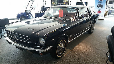 Ford : Mustang Base 1965 ford mustang base 4.7 l red interior manual transmission clean
