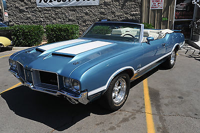 Oldsmobile : Cutlass 442 W-30 Tribute  Stunning 1971 Oldsmobile Cutlass 442 Tribute Convertible  455 V8  Pristine Ride