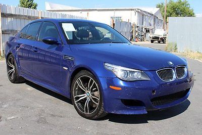BMW : M5 . 2008 bmw m 5 rebuilder fixable project repairable salvage damaged wrecked save