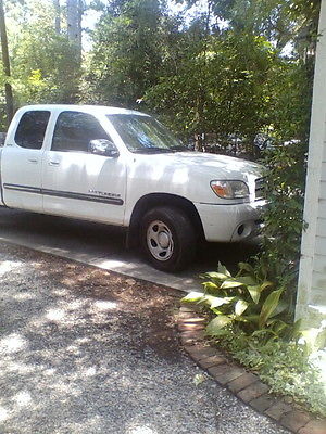 Toyota : Tundra SR5 Extended Cab Pickup 4-Door Toyota Trundra SR5 2005 White - ONE OWNER -  well cared for  CLEAN INTERIOR