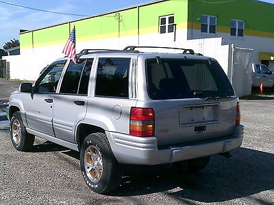 Jeep : Grand Cherokee Limited 1998 jeep grand cherokee limited 4 x 4 leather sunroof 1 owner low mileage