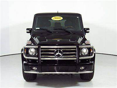 Mercedes-Benz : G-Class 4MATIC 4dr 5.5L AMG 09 mercdes g 55 black on black nav sunroof ventilated seats