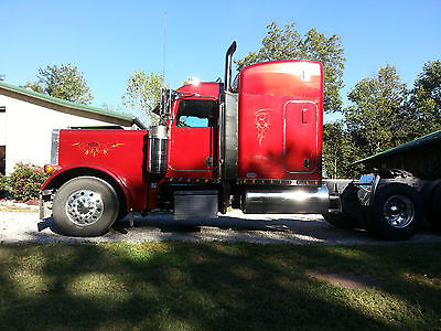 Other Makes : 379 Base Tractor Truck - Long Conventional 2007 burgundy 379 peterbilt exh
