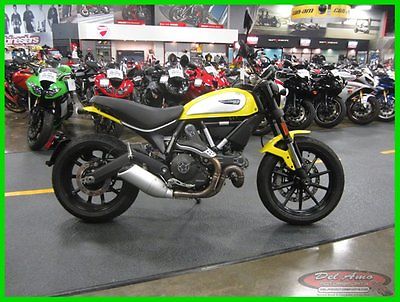 Ducati : Other 2015 ducati scrambler icon 62 yellow used
