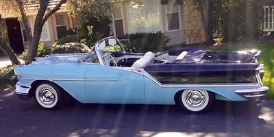 Oldsmobile : Other Stainless Steel with Dover White 1957 oldmobile super 88 convertible