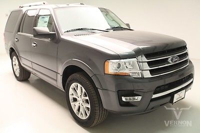 Ford : Expedition Limited 2WD 2015 navigation leather heated cooled sunroof rear camera vernon auto group