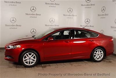 Ford : Fusion 4dr Sedan SE FWD 2014 ford fusion sedan se fwd low miles automatic 1.5 l 4 cyl ruby red metallic