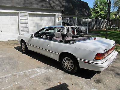 Chrysler : LeBaron LE 1994 chrysler lebaron le convertible 2 door 3.0 l new a c new radiator new tires