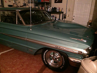 Ford : Galaxie blk buckets 1964 ford galaxy 500 xl coupe 390 423 stroker 450 hp dual quad new