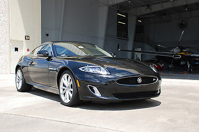 Jaguar : XKR Low Mileage Coupe! 2012 jaguar xkr coupe supercharged black on black perfect