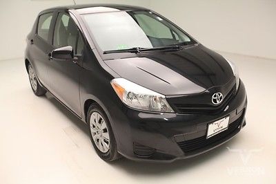 Toyota : Yaris LE Hatchback FWD 2012 gray cloth single cd i 4 dohc used preowned we finance 41 k miles