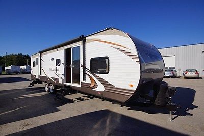 2015 Wildwood by Forest River RV 36BHBS Quad Bunkhouse Park Model Travel Trailer