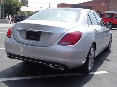 Mercedes-Benz : C-Class C300 2015 mercedes benz c class c 300 repairable salvage wrecked damaged project save
