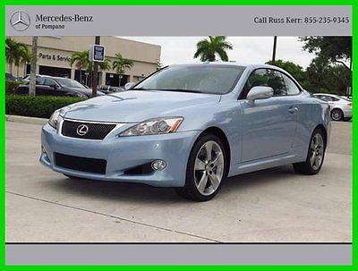 Lexus : IS Convertible Go Topless in Style Luxury Pkg Navi Heated & Cooled Front Seats Much More Clean Carfax Call Russ Kerr 855-235-9345