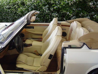Jaguar : XJS Convertible White Jaguar clean low mileage like new freshly painted!