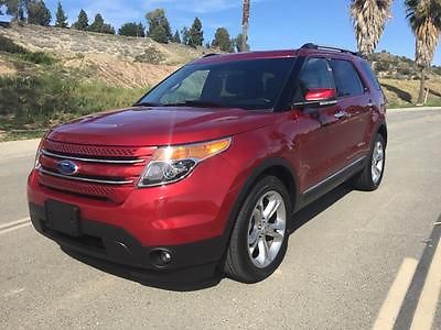 Ford : Explorer LIMITED 4X4 2015 ford explorer limited 4 x 4 leather pano camera 7 pass like new 7 000 miles