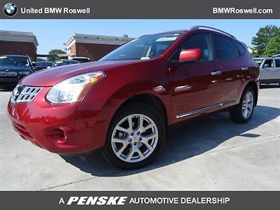 Nissan : Rogue FWD 4dr SL FWD 4dr SL Low Miles SUV Automatic Gasoline 2.5L 4 Cyl RED