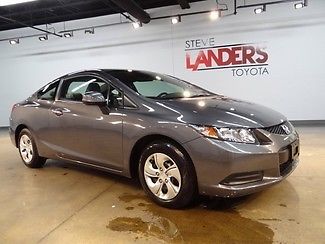 Honda : Civic LX 1.8 l 2013 lx coupe very low miles call now we finance