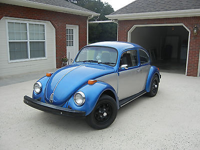 Volkswagen : Beetle - Classic Chrome 1974 vw beetle excellent condtion w many new parts