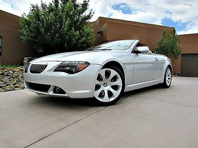 BMW : 6-Series 650i MINT! 2007 BMW 650i LEATHER CONVERTIBLE LOADED! FRESHLY SERVICED AND SALE PRICE!