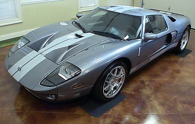Ford : Ford GT 1035 MILES TUNGSTEN GREY 2006 ford gt with 1035 miles mint