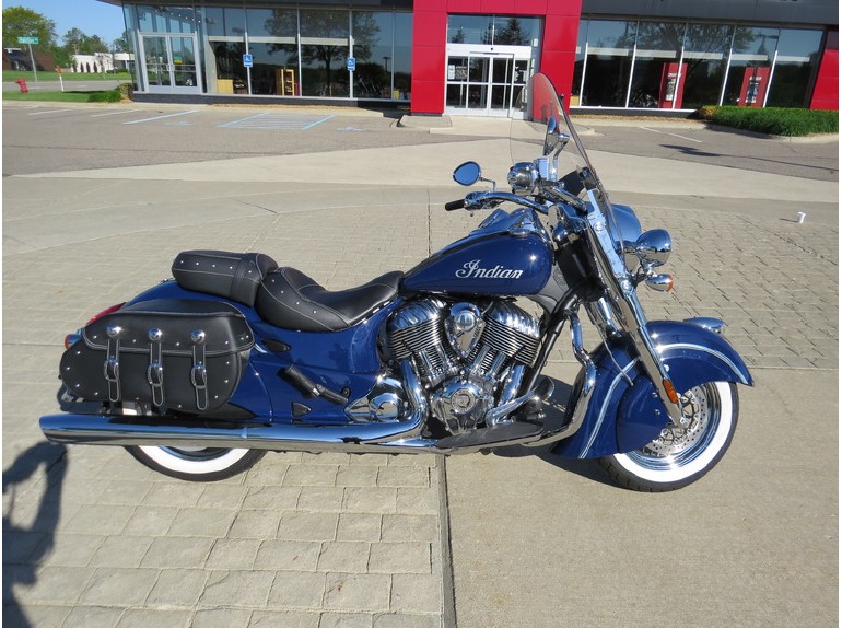 2014 Indian Chief Classic Springfield Blue