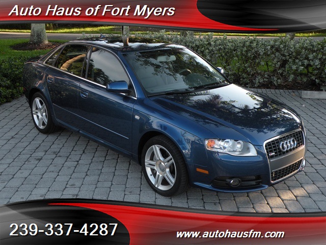 Audi : A4 2.0T Sedan Ft Myers FL We Finance & Ship Nationwide S Line Bluetooth Sunroof Paddle Shifters CD Changer