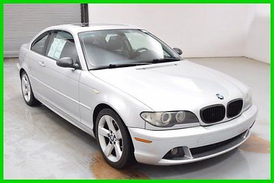 BMW : 3-Series 325Ci 4x2 6 Cyl Manual Coupe Sunroof leather int FINANCING AVAILABLE!! 131k Miles Used 2005 BMW 325Ci RWD 2 Doors 17