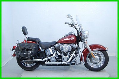 Harley-Davidson : Softail 2002 harley davidson heritage softail classic flstc stock p 12825