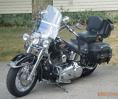 Harley-Davidson : Softail 2011 black harley davidson flstc softail heritage classic