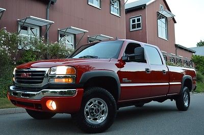 GMC : Sierra 3500 Classic SLE Crew Cab Pickup 4-Door 2007 gmc sierra 3500 hd lbz duramax diesel loaded crew cab 4 x 4