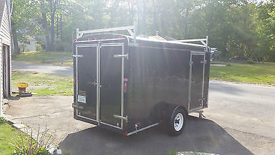 utility or construction 6'x12'enclosed used trailer