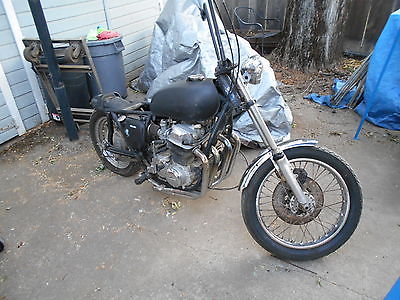 Honda : CB 1972 honda cb 750 four rat bike extra engine engine block parts