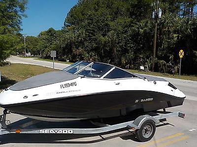 30 HOURS 2012 SEA DOO CHALLENGER 180 JET BOAT ROTAX 4-TEC SUPERCHARGED 4-STROKE-